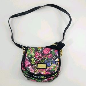 Betsy Johnson floral crossbody bag